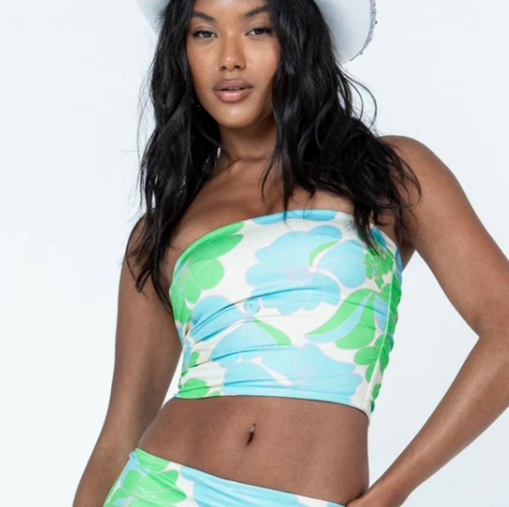 Princess Polly Floral Tube Top 4